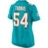 Zach Thomas Miami Dolphins Nike Women's Game Retired Player Jersey - - Detail View