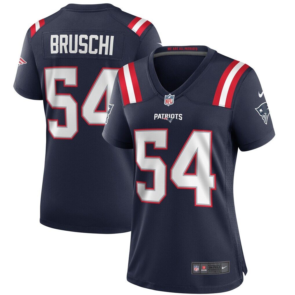 Tedy Bruschi New England Patriots Nike Women's Game Retired Player Jersey