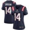 Steve Grogan New England Patriots Nike Women's Game Retired Player Jersey - Navy - Front View