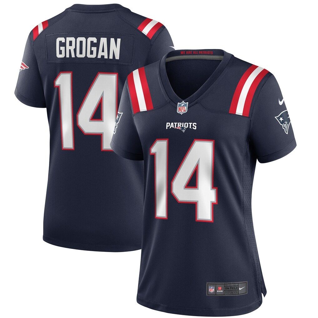 Steve Grogan New England Patriots Nike Women's Game Retired Player Jersey