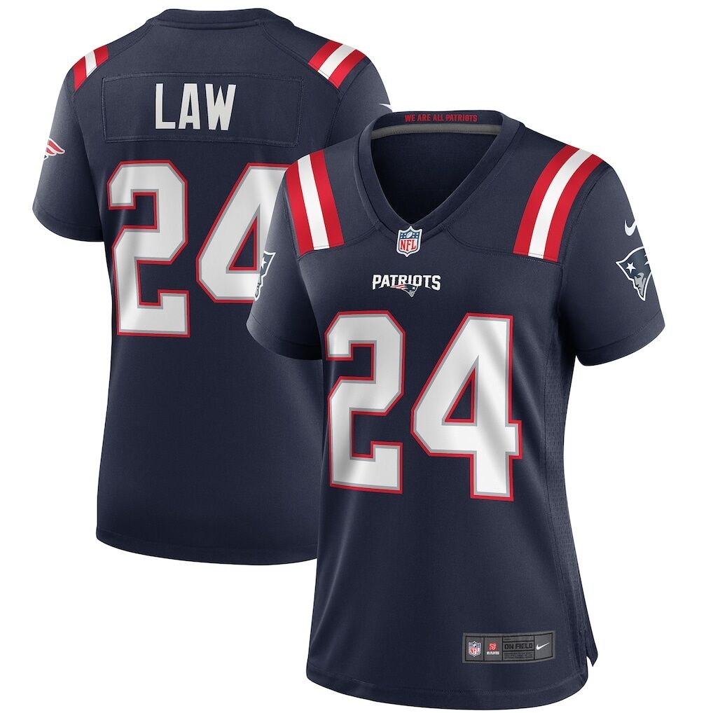 Ty Law New England Patriots Nike Women's Game Retired Player Jersey