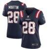 Curtis Martin New England Patriots Nike Women's Game Retired Player Jersey - Navy - Front View