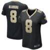 Archie Manning New Orleans Saints Nike Women's Game Retired Player Jersey - Black - Front View