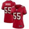 Derrick Brooks Tampa Bay Buccaneers Nike Women's Game Retired Player Jersey - Red - Front View