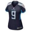 Steve McNair Tennessee Titans Nike Women's Game Retired Player Jersey - Navy - Side View