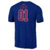Texas Rangers Father's Day Greatest Dad Tri-Blend T-Shirt - - Detail View