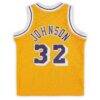 Magic Johnson Los Angeles Lakers Mitchell & Ness Infant Retired Player Jersey - Gold - Detail View