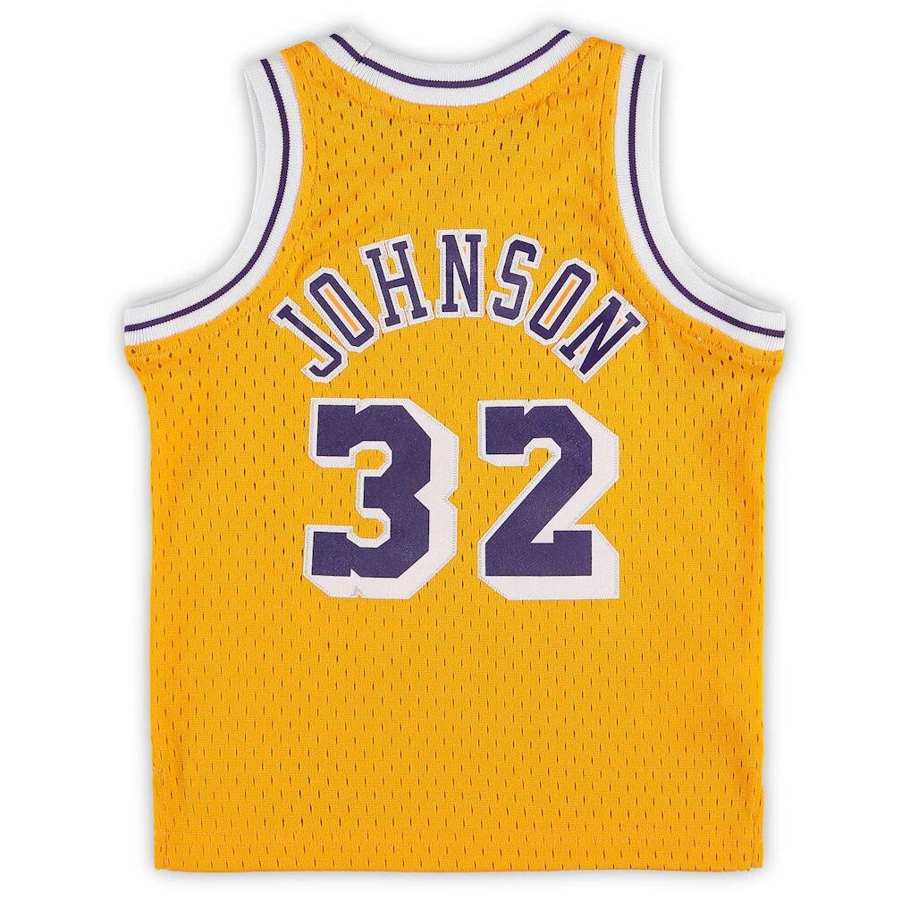 Magic Johnson Los Angeles Lakers Mitchell & Ness Infant Retired Player Jersey