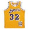 Magic Johnson Los Angeles Lakers Mitchell & Ness Infant Retired Player Jersey - Gold - Side View