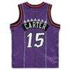 Vince Carter Toronto Raptors Mitchell & Ness Infant 1998/99 Hardwood Classics Retired Player Jersey - Purple - Detail View