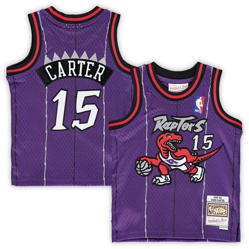 Vince Carter Toronto Raptors Mitchell & Ness Infant 1998/99 Hardwood Classics Retired Player Jersey