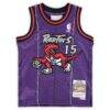 Vince Carter Toronto Raptors Mitchell & Ness Infant 1998/99 Hardwood Classics Retired Player Jersey - Purple - Side View