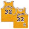 Magic Johnson Los Angeles Lakers Mitchell & Ness Preschool 1984-1985 Hardwood Classics Throwback Team Jersey - Gold - Front View