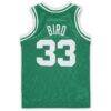 Larry Bird Boston Celtics Mitchell & Ness Preschool 1985/86 Hardwood Classics Throwback Team Jersey - - Detail View