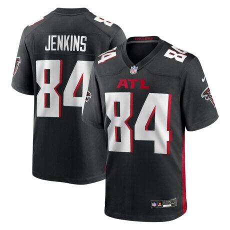 Alfred Jenkins Atlanta Falcons Nike Game Retired Player Jersey - Black - Front View