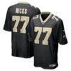 Carl Nicks New Orleans Saints Nike Game Retired Player Jersey - Black - Front View