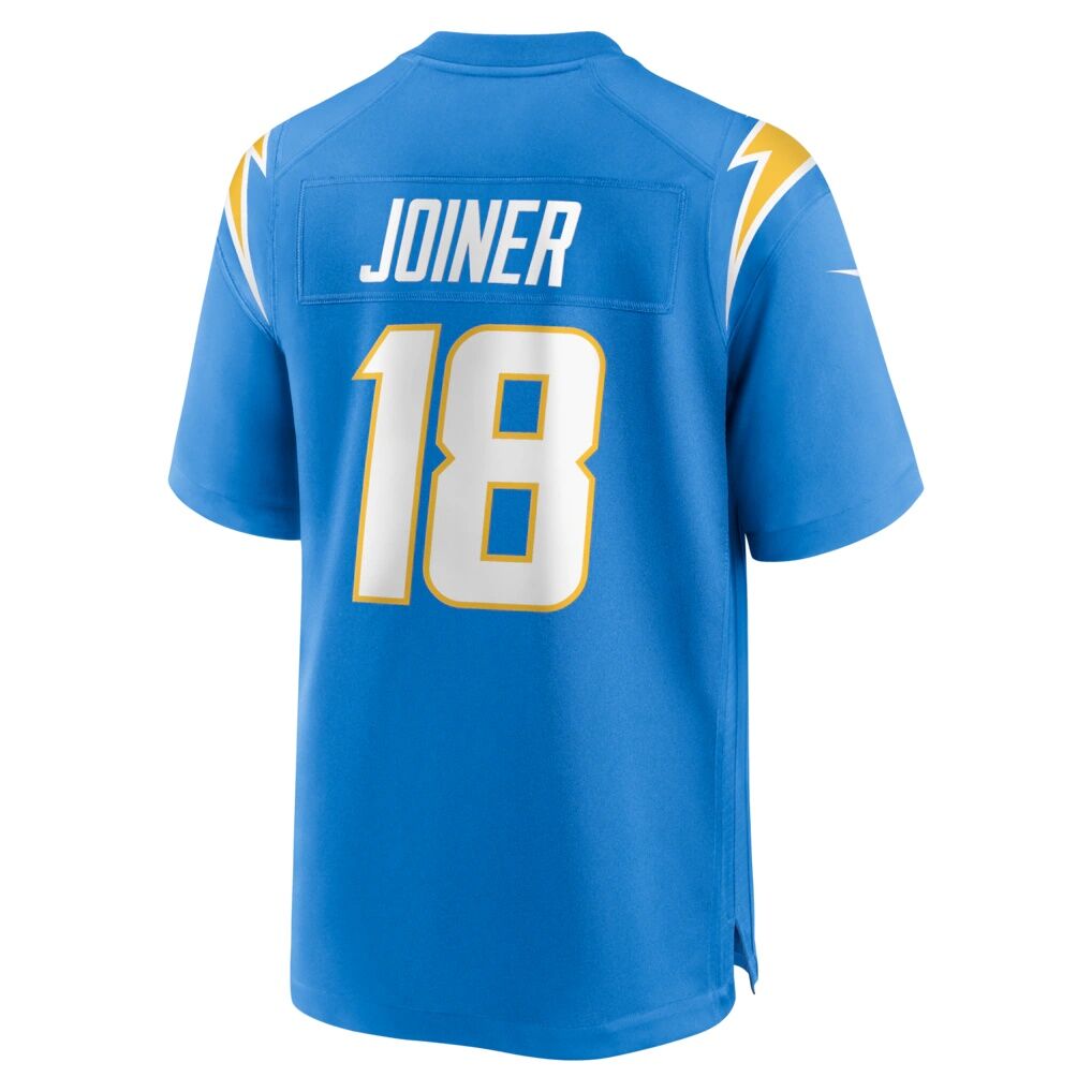 Charlie Joiner Los Angeles Chargers Nike Game Retired Player Jersey - Powder Blue