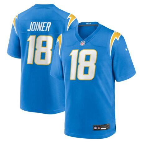 Charlie Joiner Los Angeles Chargers Nike Game Retired Player Jersey - - Front View