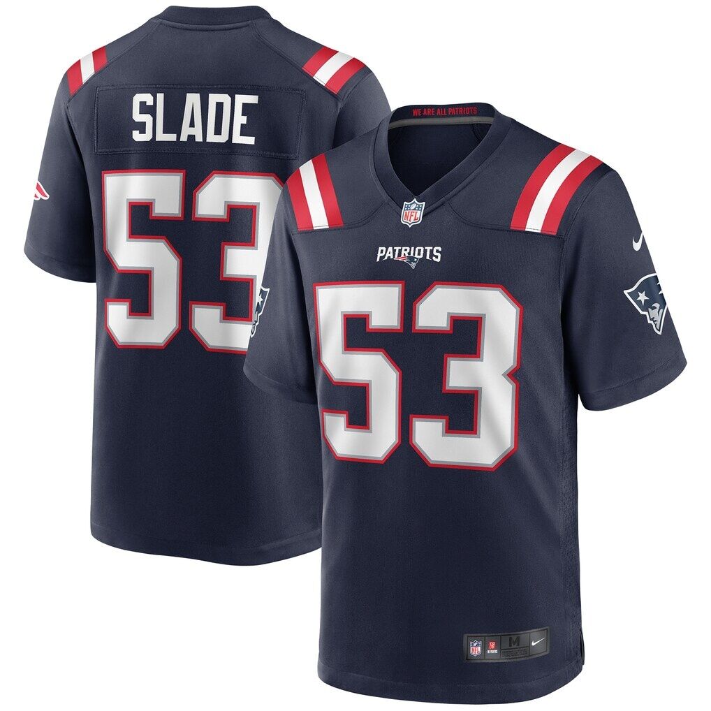 Chris Slade New England Patriots Nike Game Retired Player Jersey