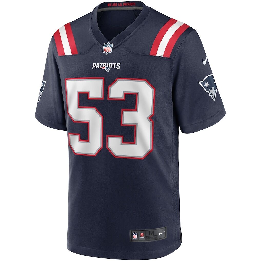 Chris Slade New England Patriots Nike Game Retired Player Jersey