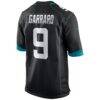David Garrard Jacksonville Jaguars Nike Retired Player Alternate Game Jersey - Black - Detail View