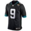 David Garrard Jacksonville Jaguars Nike Retired Player Alternate Game Jersey - Black - Side View