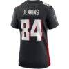 Alfred Jenkins Atlanta Falcons Nike Women's Game Retired Player Jersey - Black - Detail View