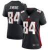 Alfred Jenkins Atlanta Falcons Nike Women's Game Retired Player Jersey - Black - Front View