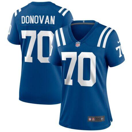 Art Donovan Indianapolis Colts Nike Women's Game Retired Player Jersey - - Front View