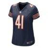 Brian Piccolo Chicago Bears Nike Women's Game Retired Player Jersey - Navy - Side View