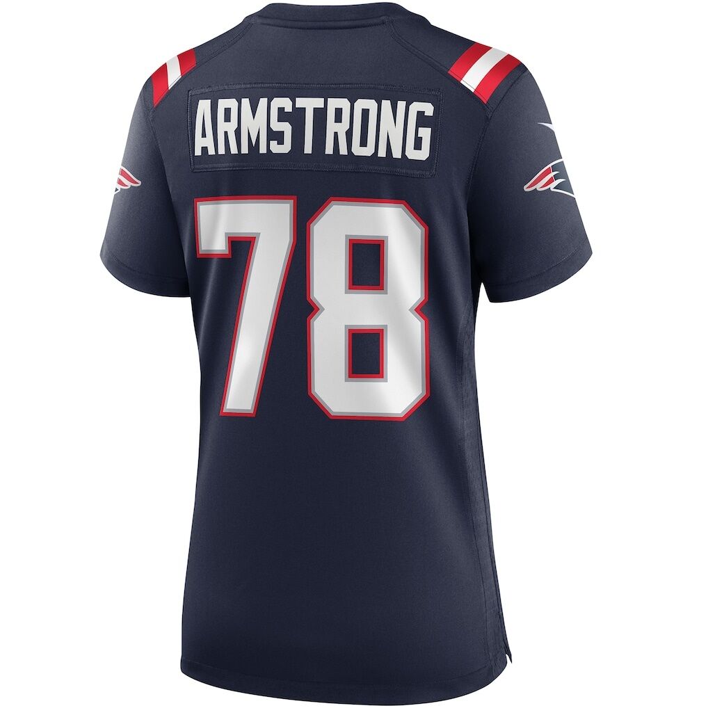 Bruce Armstrong New England Patriots Nike Women's Game Retired Player Jersey