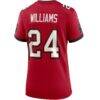 Cadillac Williams Tampa Bay Buccaneers Nike Women's Game Retired Player Jersey - Red - Detail View
