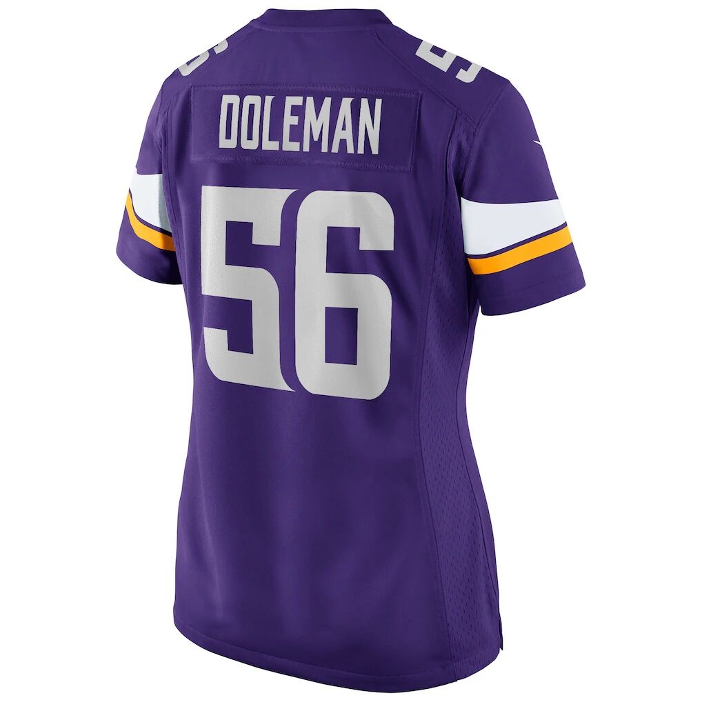 Chris Doleman Minnesota Vikings Nike Women's Game Retired Player Jersey