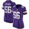 Chris Doleman Minnesota Vikings Nike Women's Game Retired Player Jersey - Purple - Front View