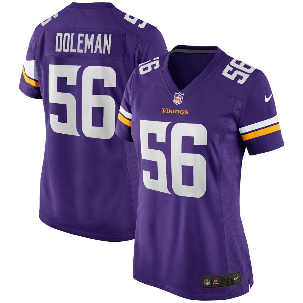 Chris Doleman Minnesota Vikings Nike Women's Game Retired Player Jersey