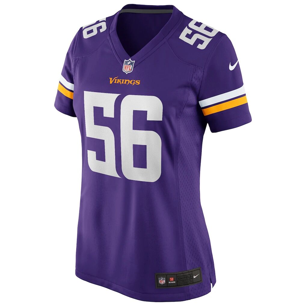 Chris Doleman Minnesota Vikings Nike Women's Game Retired Player Jersey
