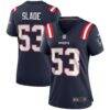 Chris Slade New England Patriots Nike Women's Game Retired Player Jersey - Navy - Front View