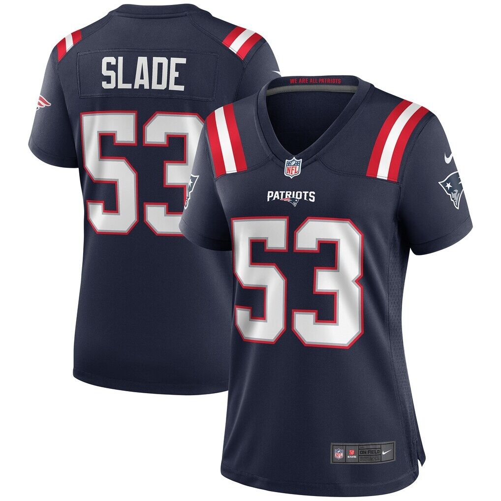 Chris Slade New England Patriots Nike Women's Game Retired Player Jersey