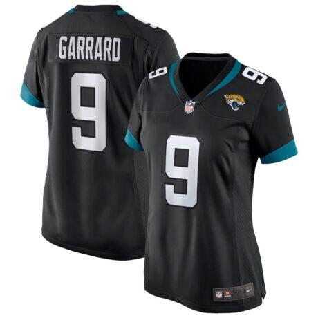 David Garrard Jacksonville Jaguars Nike Women's Game Retired Player Jersey - Black - Front View