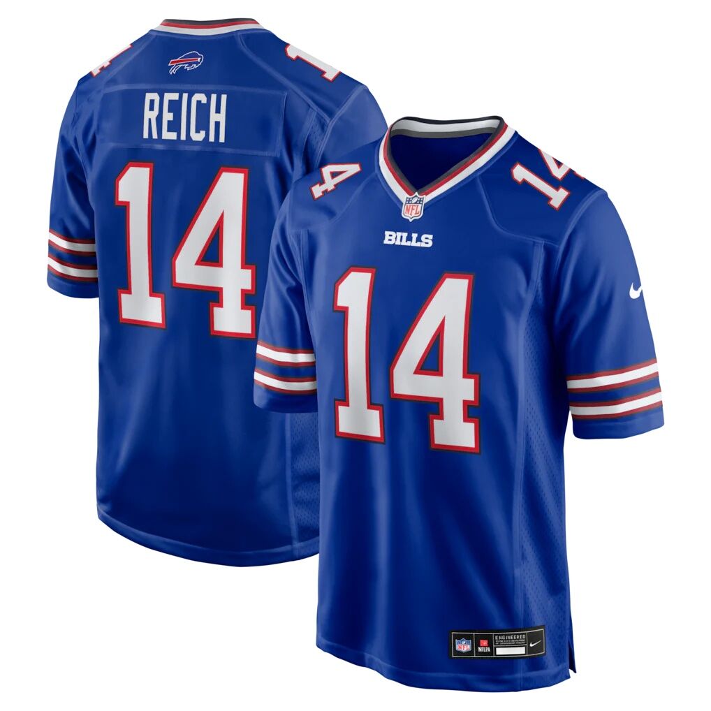Frank Reich Buffalo Bills Nike Game Retired Player Jersey - Royal