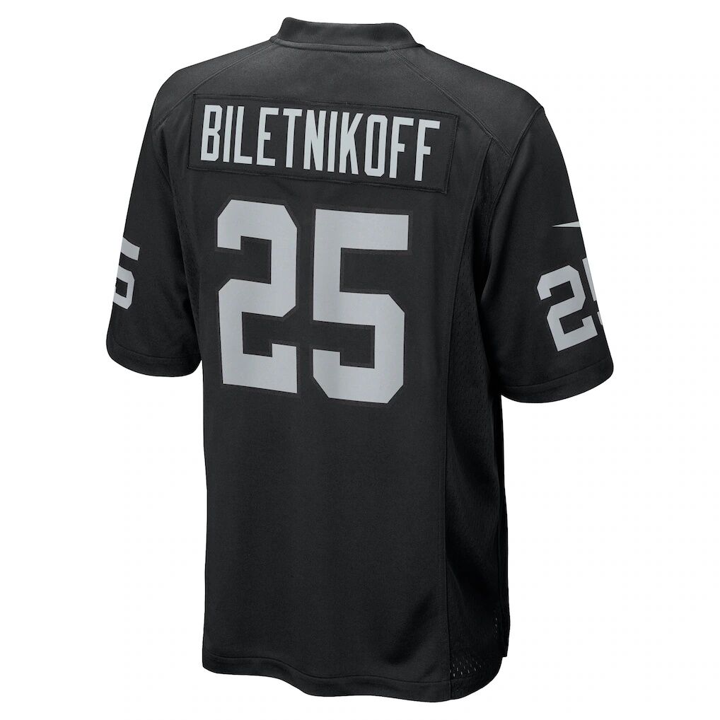 Fred Biletnikoff Las Vegas Raiders Nike Game Retired Player Jersey