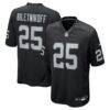 Fred Biletnikoff Las Vegas Raiders Nike Game Retired Player Jersey - Black - Front View