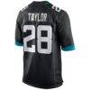 Fred Taylor Jacksonville Jaguars Nike Retired Player Alternate Game Jersey - Black - Detail View