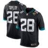 Fred Taylor Jacksonville Jaguars Nike Retired Player Alternate Game Jersey - Black - Front View