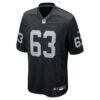 Gene Upshaw Las Vegas Raiders Nike Game Retired Player Jersey - Black - Side View