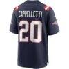 Gino Cappelletti New England Patriots Nike Game Retired Player Jersey - Navy - Detail View