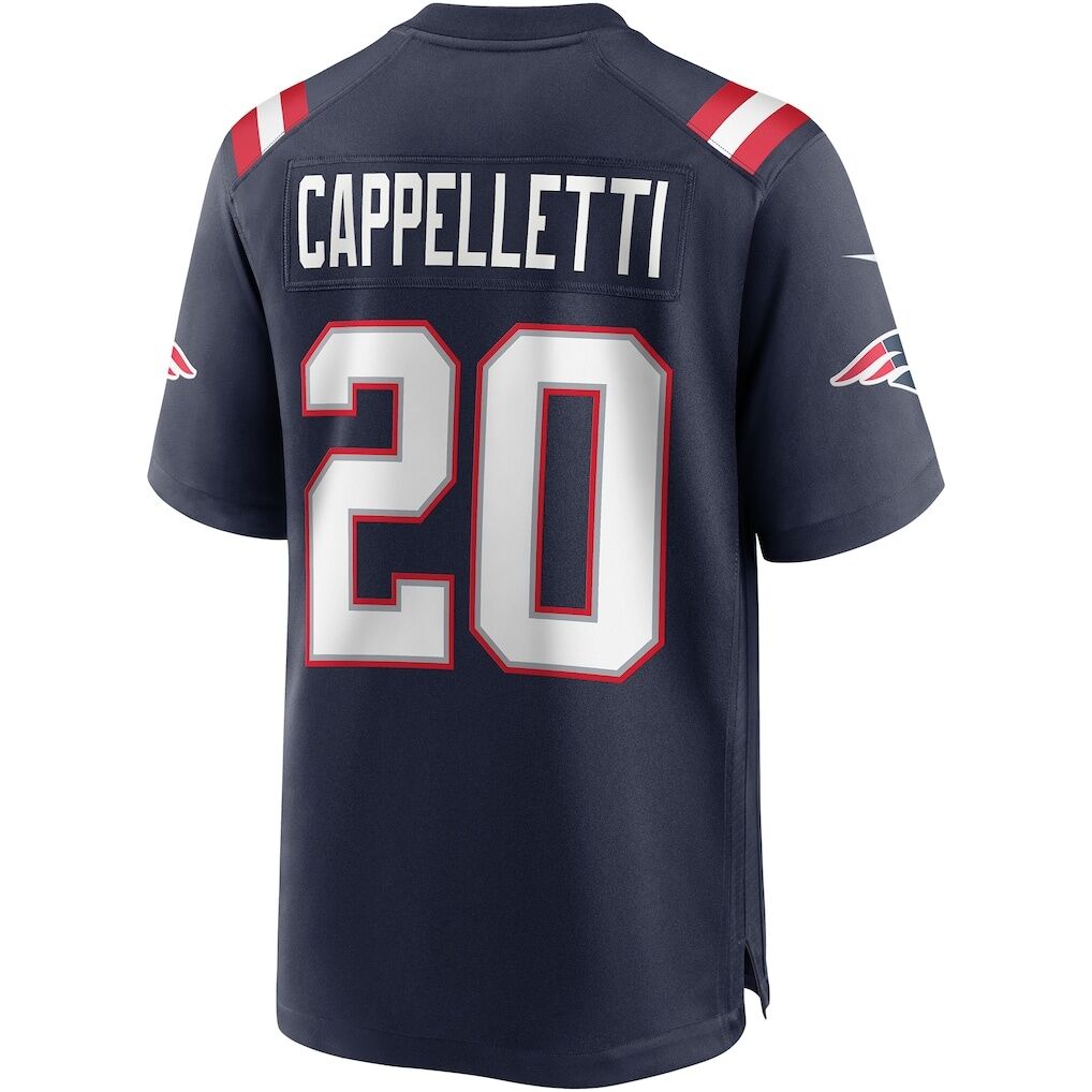 Gino Cappelletti New England Patriots Nike Game Retired Player Jersey