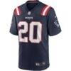 Gino Cappelletti New England Patriots Nike Game Retired Player Jersey - Navy - Side View