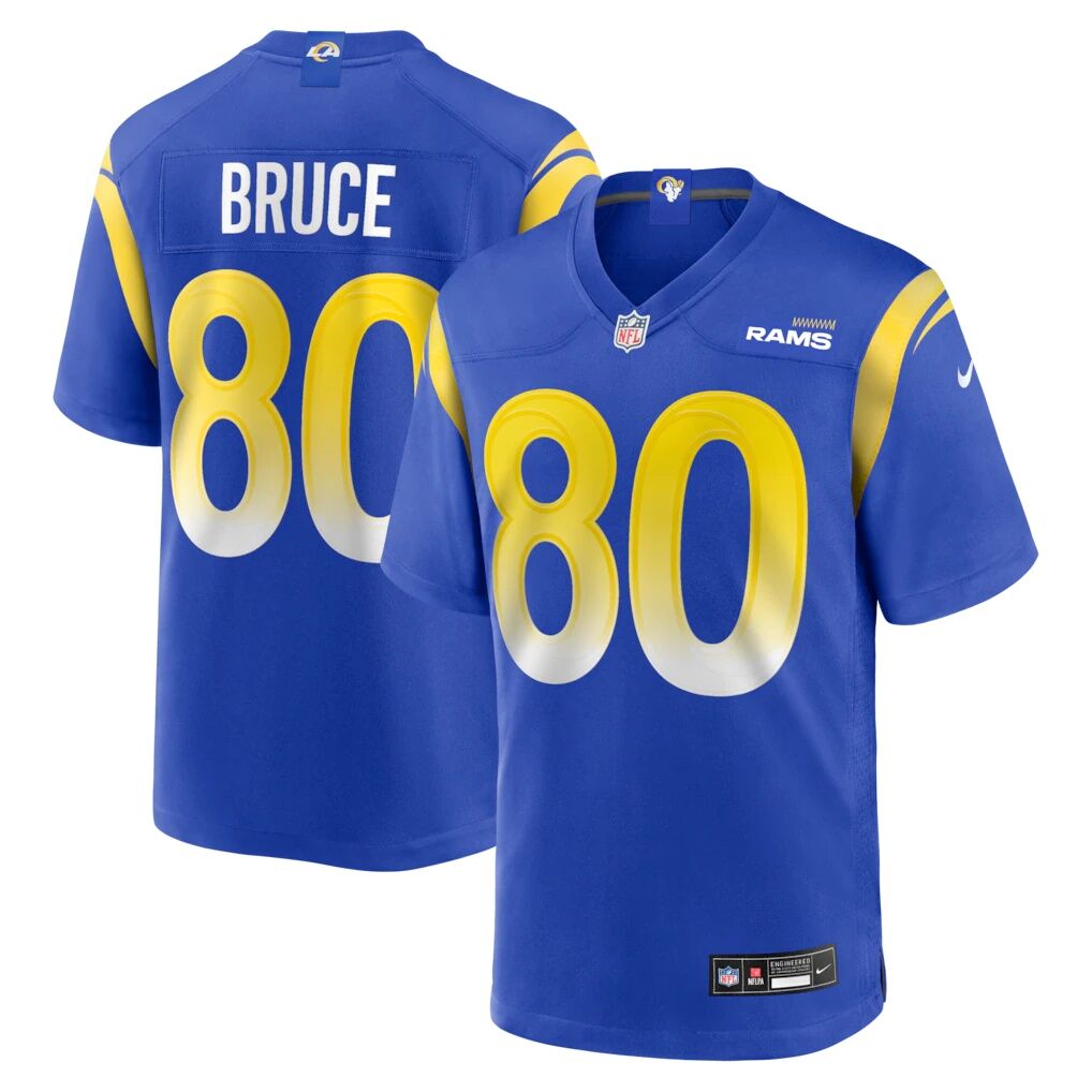 Isaac Bruce Los Angeles Rams Nike Game Retired Player Jersey - Royal