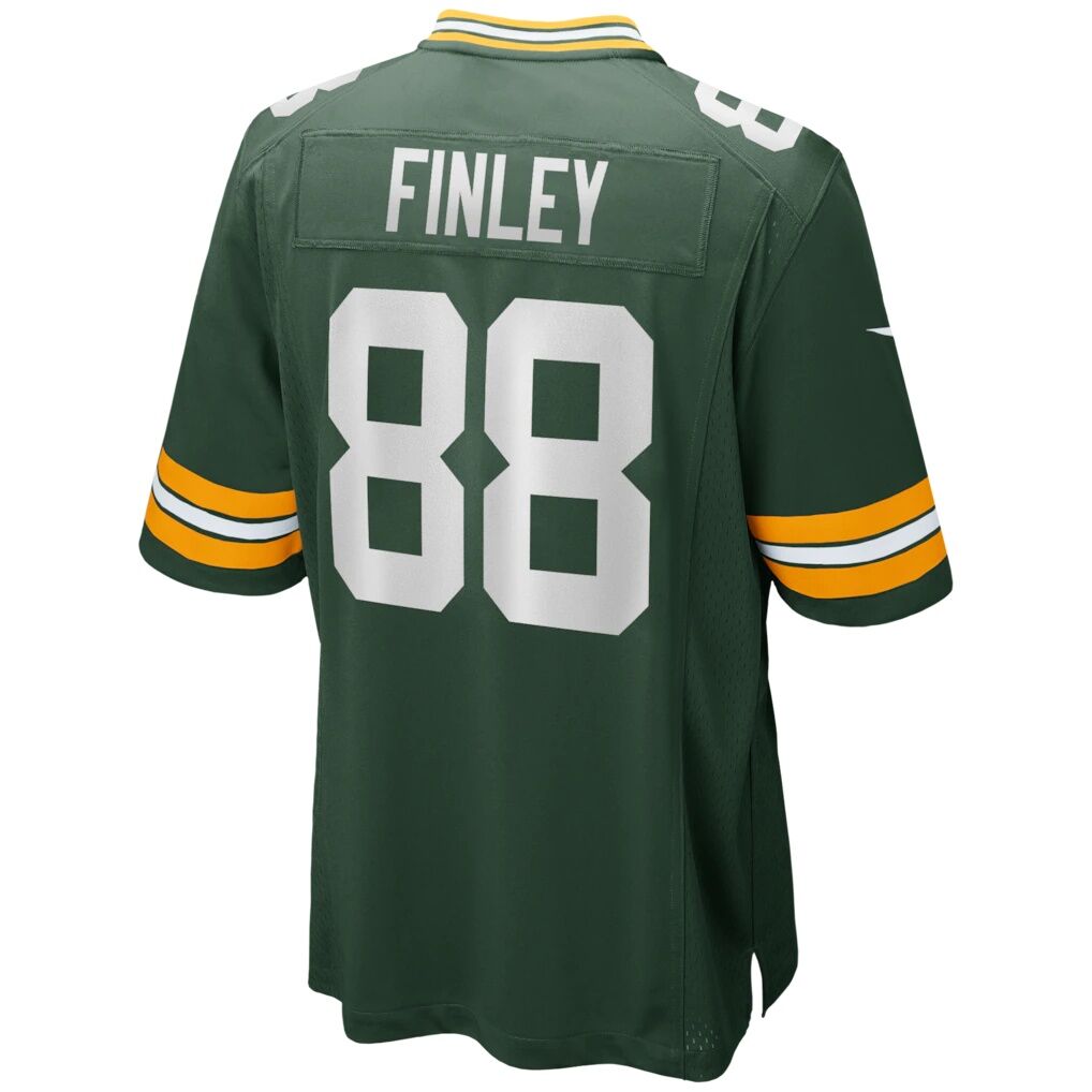 Jermichael Finley Green Bay Packers Nike Game Retired Player Jersey